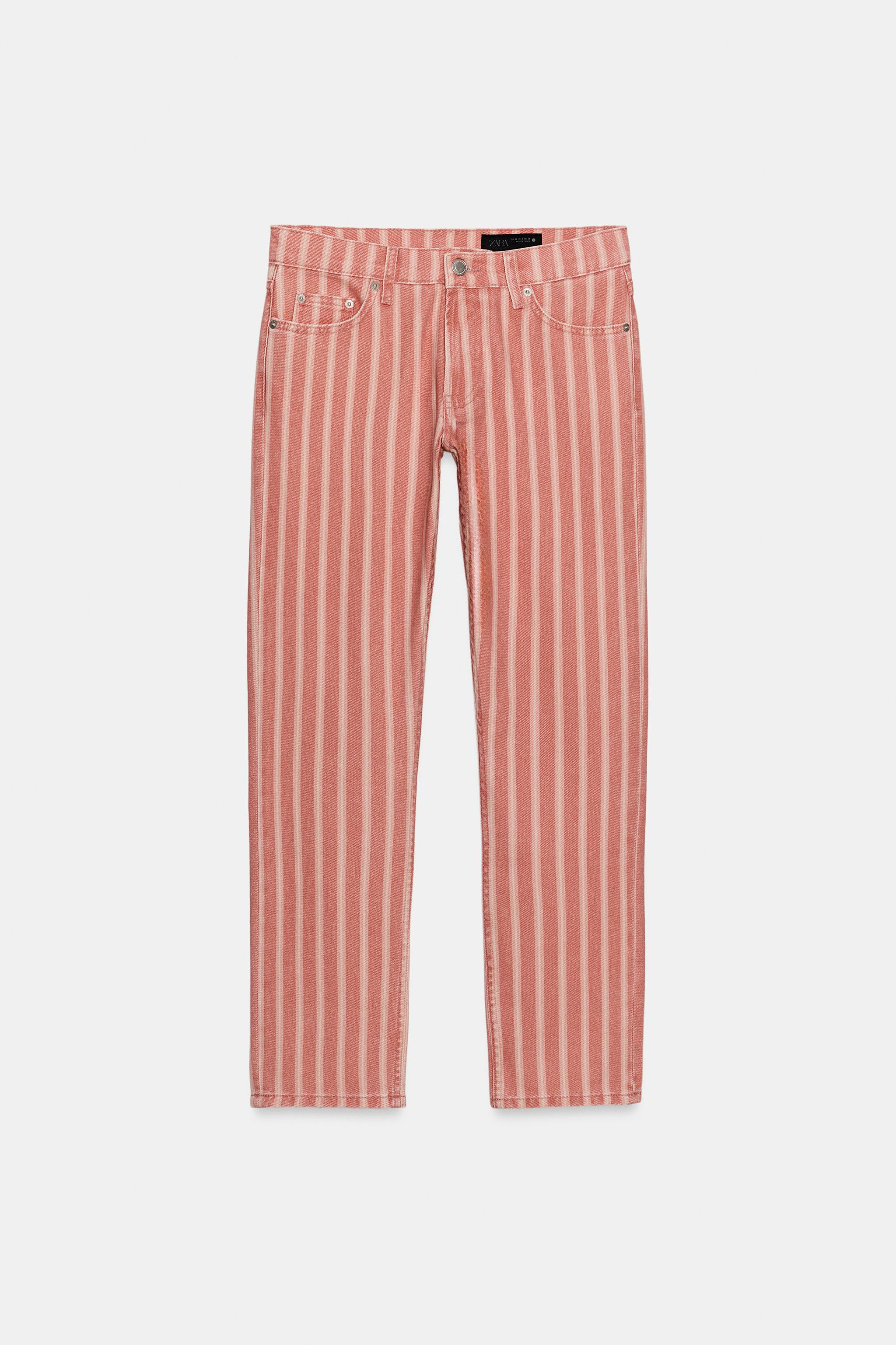 JEAN ZW COLLECTION SLIM TAILLE NORMALE RAYURES